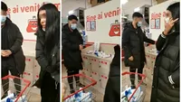 Doi tineri, aranjați și îmbrăcați în haine de firmă, au venit la furat cu Uber-ul într-un supermarket. Reacția halucinantă când au fost prinși: ”Am și eu copil mic acasă...”