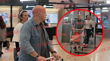 Giulia Anghelescu și soțul, shopping cu țintă precisă. Vlad Huidu s-a lipit de o crăciuniță