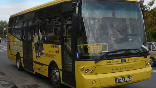 Cum se protejează un șofer de autobuz de coronavirus, într-o oraș fără niciun caz.  FOTO