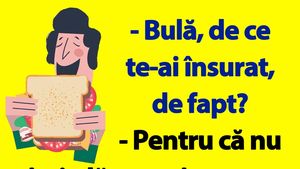BANC | ”Bulă, de ce te-ai însurat, de fapt?”