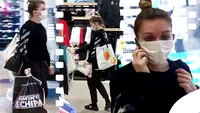 Simona Halep a umplut o sacoșă de rafie la shopping și a cărat-o pe umăr, ca pe o geantă de echipament