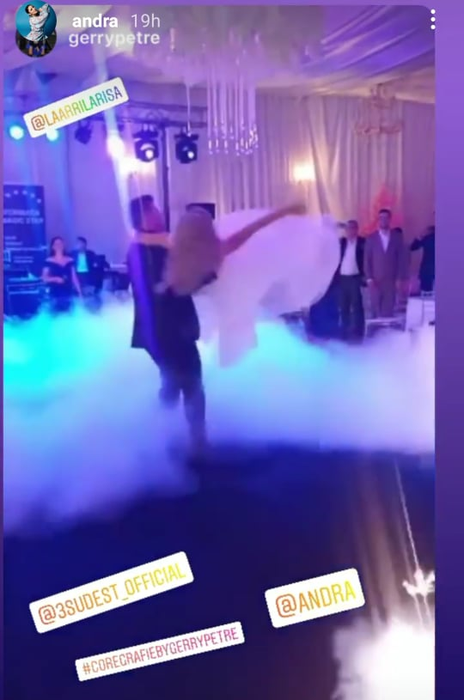Andra a făcut show la un eveniment privat! Câți bani cere artista să cânte la o nuntă