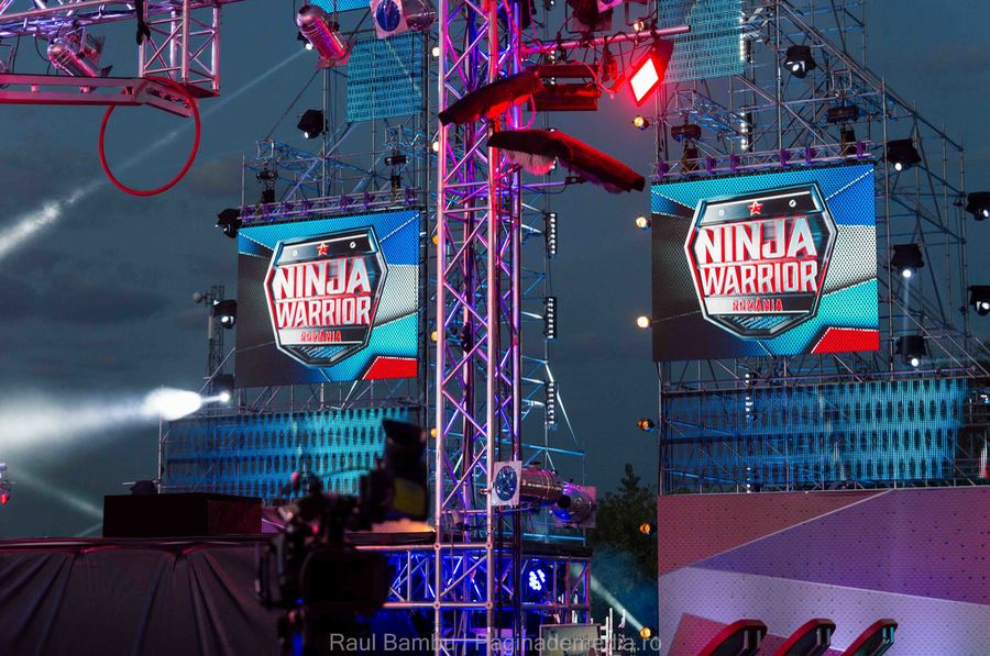 Cum arată platourile Ninja Warrior. Primele imagini din culisele show-ului Pro TV
