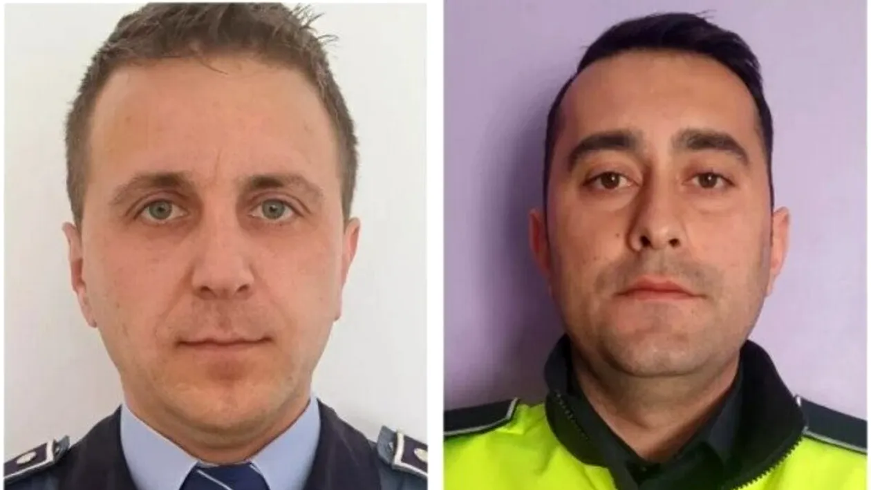 Gestul eroic făcut de doi polițiști din Neamț. Cine sunt cei care au salvat viața unui bărbat aflat la un pas de moarte