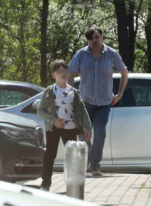 Petru Mircea a fost constant cu ochii pe fiul lui şi al regretatei Mădălina Manole.