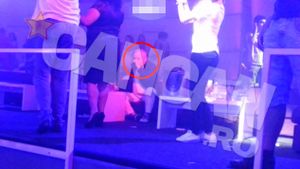 S-a angajat acolo sau s-a plictisit asa de grav? Pe la 5 dimineata, Irinel s-a apucat sa faca ordine in club!