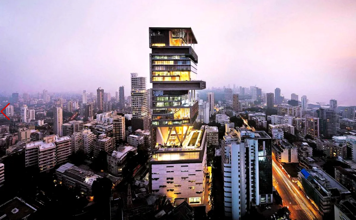 Casa indianului Mukesh Ambani