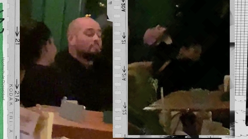 Controversatul vlogger a reintrat „în joc”! L-am surprins pe BRomania la o terasă din Capitală, în compania unei domnișoare sexy