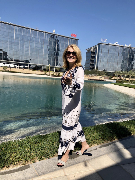 POZE EXCLUSIVE. Alessandra Stoicescu, vacanță de lux în Dubai împreună cu fiica și soțul său