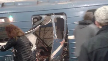 Explozie la metroul din St. Petersburg. Sunt morţi şi răniţi