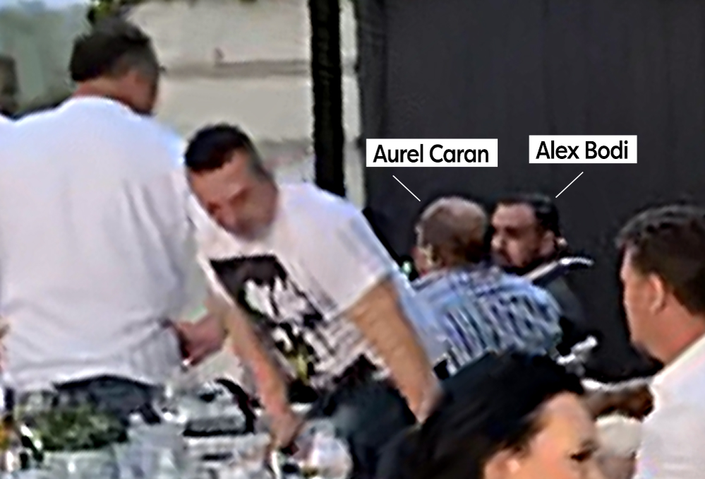Alex Bodi și Aurel Caran, relaxați