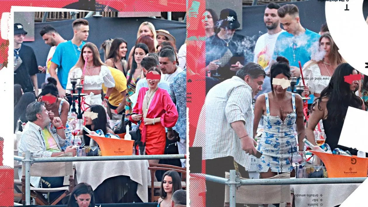 Celebrul ”Caz Stan” a lovit din toate părțile! Blondă, brunetă, șatenă! Le-a înșirat la masa lui și a făcut show VIP la Nuba Mamaia