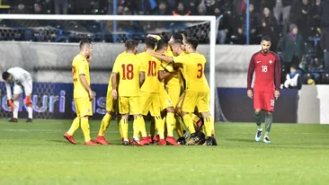 Ianis Hagi, gol direct din corner! România U21 a câștigat derby-ul grupei! Aproape calificaţi la EURO 2019