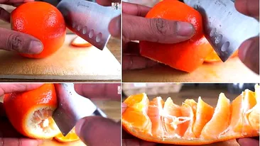 Ai curatat gresit portocalele! ASTA este cea mai tare metoda si dureaza 12 secunde!