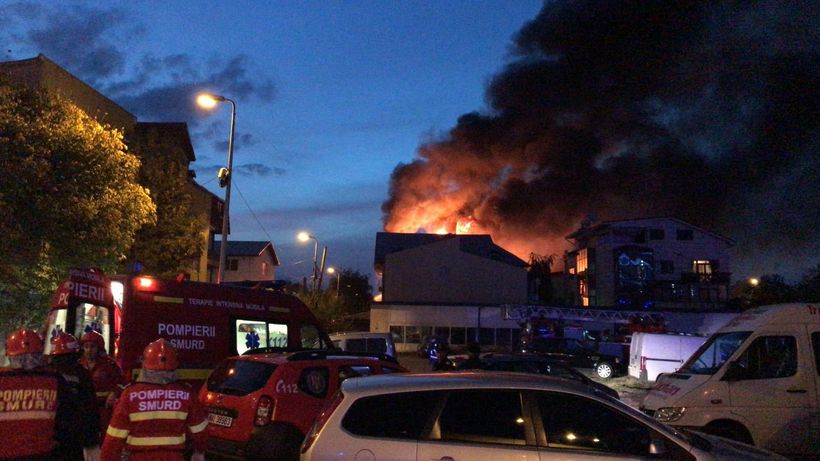 Incendiu devastator în Bucureşti! 20 de victime