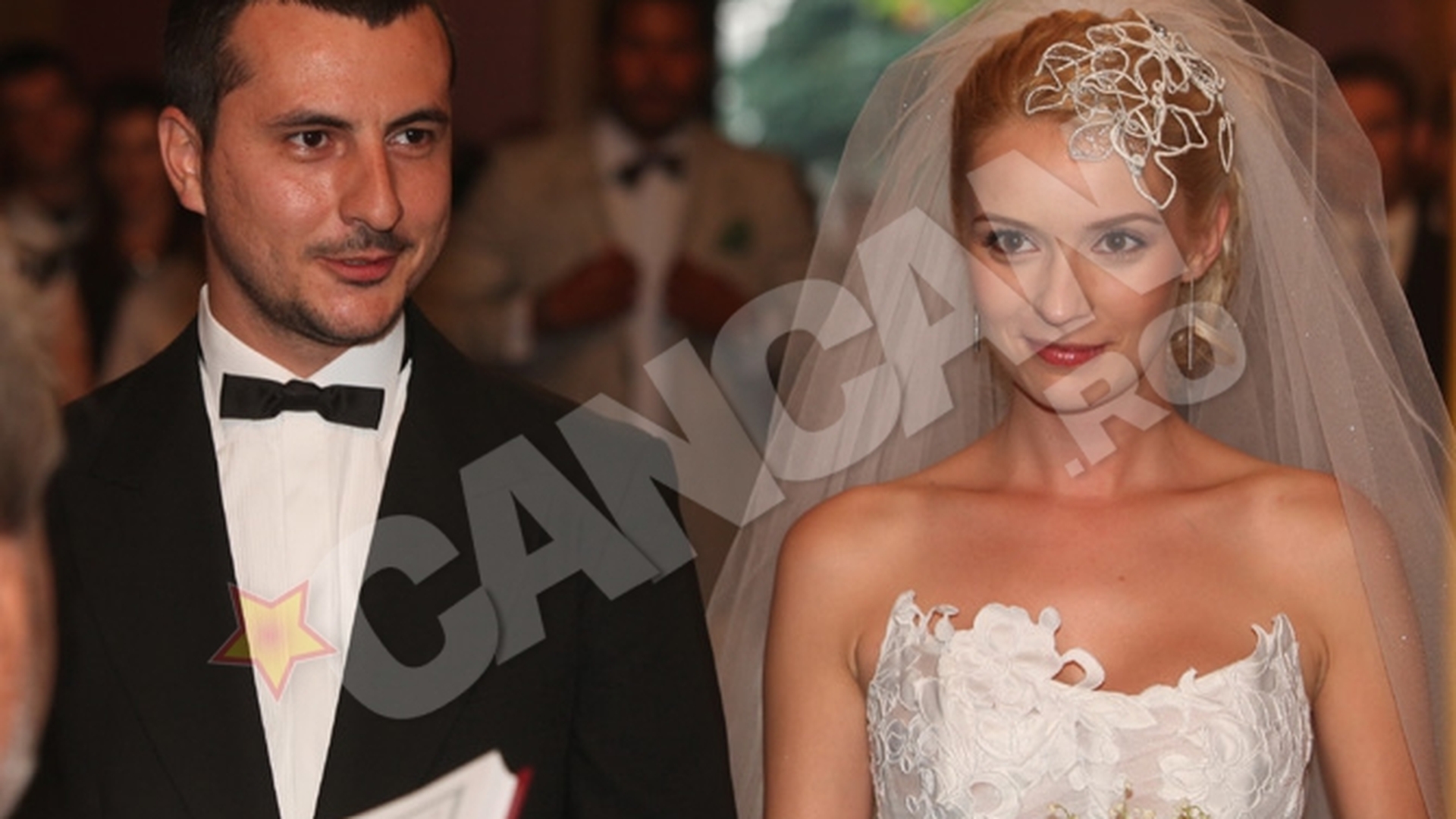 Cum a fost la nunta lor? Diana Dumitrescu a avut nunta cu flori albe. Vezi aici de ce a refuzat sa fie furata