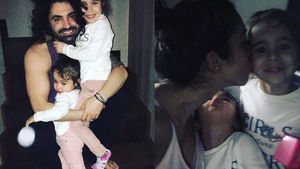 Soţia lui Pepe s-a emoţionat când şi-a văzut fetiţele aşa! Raluca a imortalizat momentul imediat