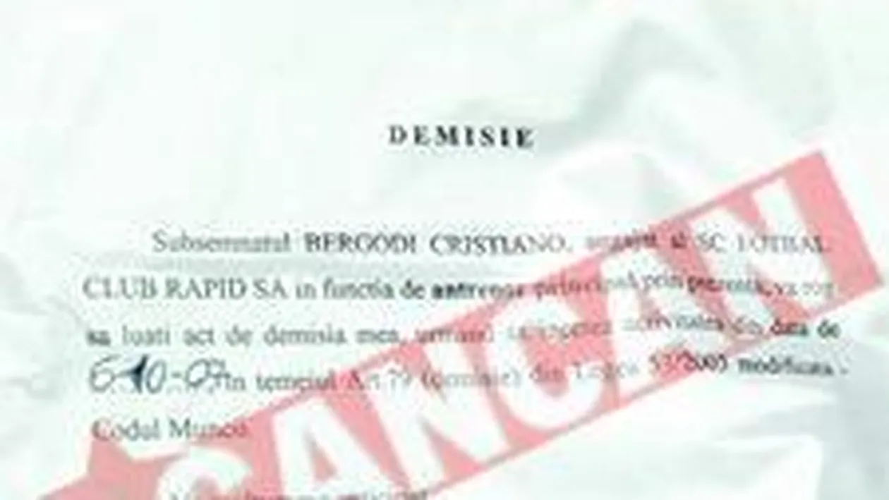 Bergodi a vrut bani mai multi