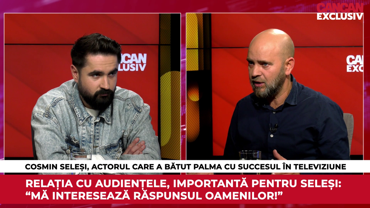 Cosmin Seleși face show la CANCAN EXCLUSIV, dar și de luni până vineri, între orele 18-19, la Pro TV (Foto: captură video)