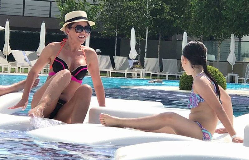 Denisa Nechifor, momente de panică din cauza fetiţei sale, Rania. “Mi-a stat inima!” Ce a păţit micuţa