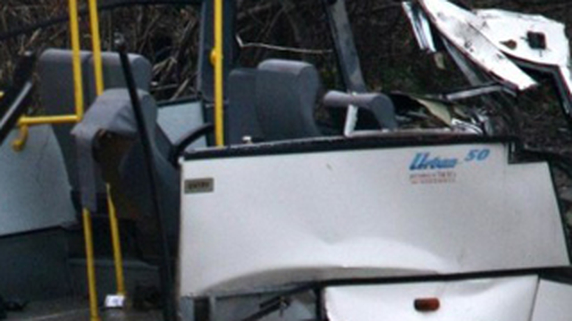 Accident de autobuz: 40 de oameni au trecut pe langa moarte la Buzau!