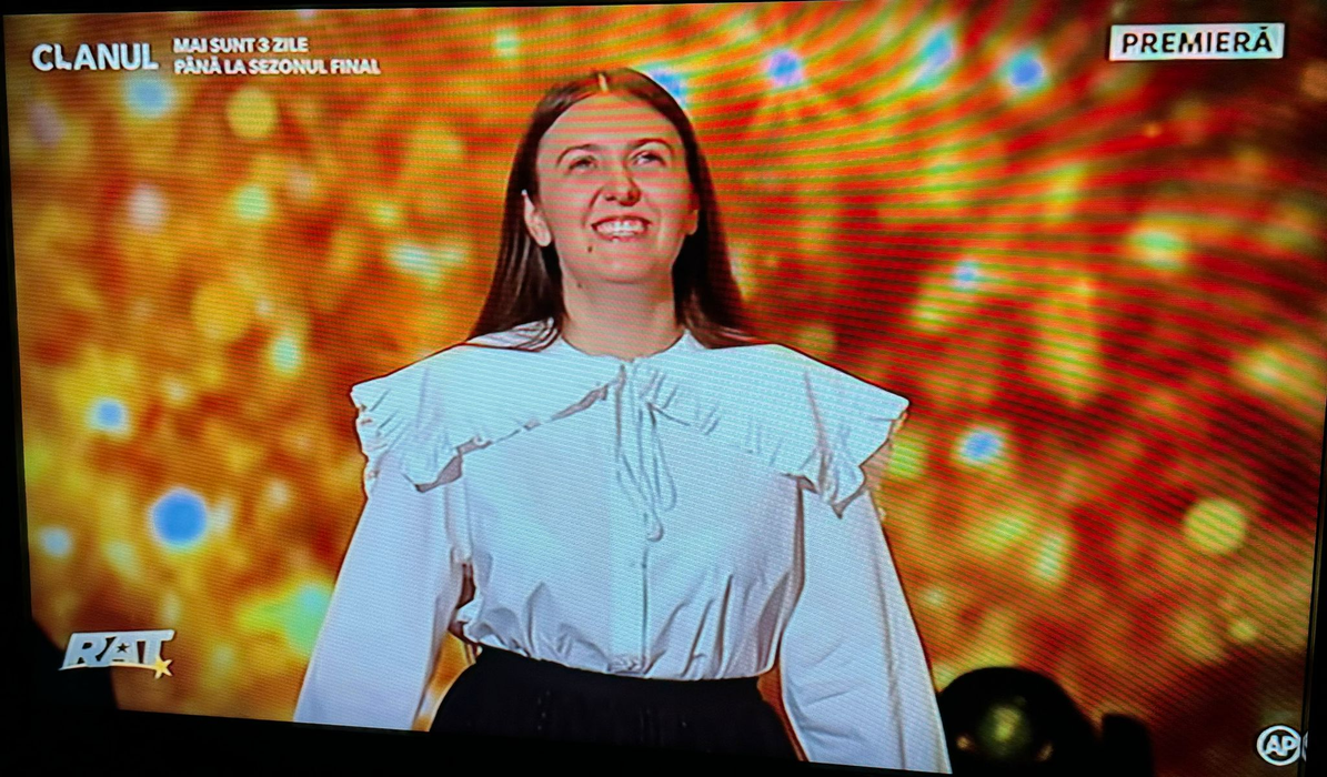 Andra Măruță a izbucnit în lacrimi la Românii au Talent / Foto: Captură Video