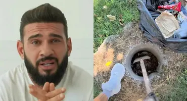 Ce a descoperit Dorian Popa în timp ce făcea muncă în folosul comunității, în Domnești: „Doamne, dar ce au făcut aici”