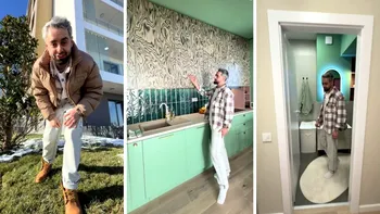 Cum arată apartamentul Alexandrei și al lui Radu Bucălae. Ce aparat au ales să ‘ascundă’ în mobila din bucătărie, deși îl folosesc zilnic