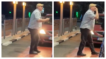 Scene tensionate în București. Un bărbat ar fi atacat angajații unui fast food pentru că i-a venit comanda prea târziu