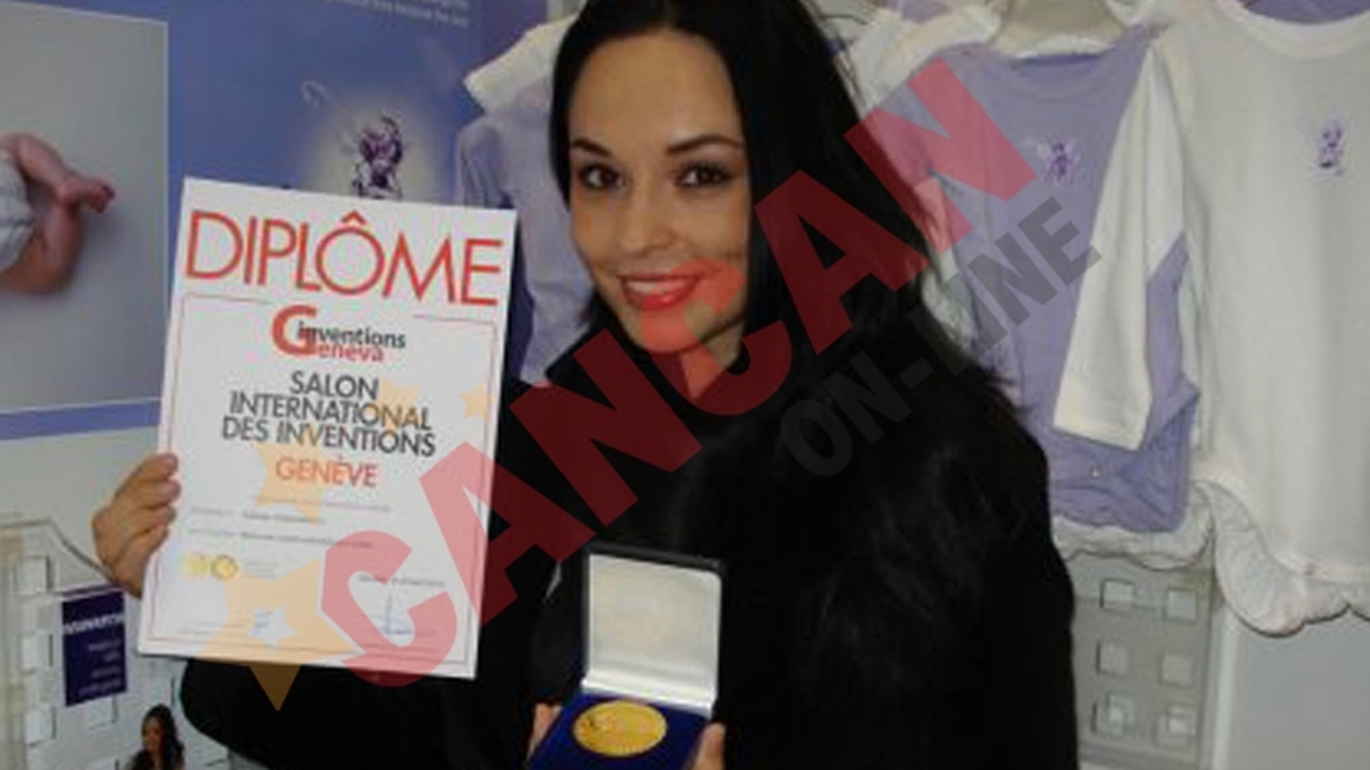 Andreea Marin a luat Medalia de Aur la Salonul de Inventii de la Geneva!