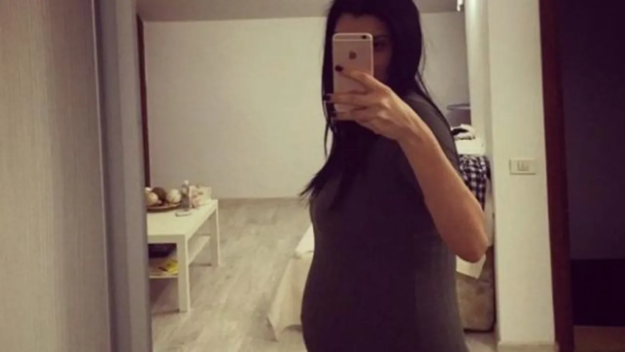 ANDREEA TONCIU a ajuns pe ultima sută de metri cu sarcină. Uite ce i-a cumpărat bruneta fetiţei sale