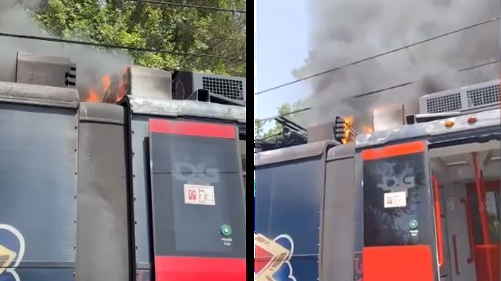 Clipe de groază pentru turiștii din Italia: un tren a luat foc! 2 români fac dezvăluiri cutremurătoare: ”Oamenii au început să se panicheze”