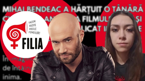 Centrul Filia a șters postarea în care îl acuza pe Mihai Bendeac de agresiune. Cum își motivează decizia: „Ne cerem scuze”