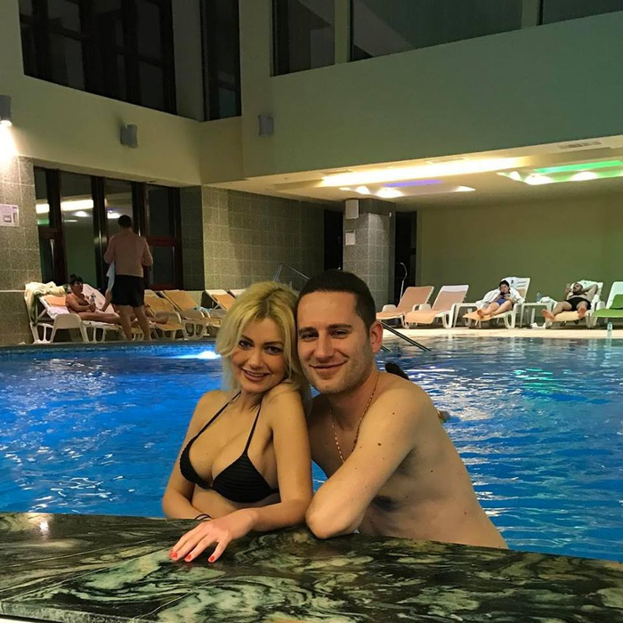 Flavia Apostol, împreună cu iubitul ei