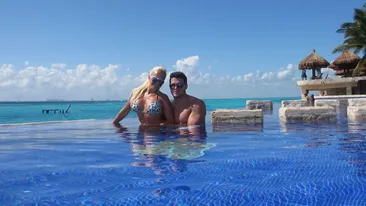 Anda Adam si Victor Slav s-au bronzat in plina iarna in Cancun! Vezi cum s-au distrat in Mexic