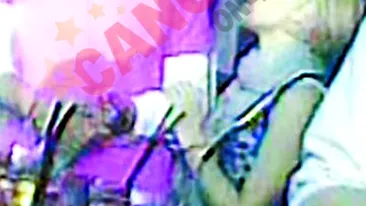 S-a urcat cu masina Luminitei pe trotuar