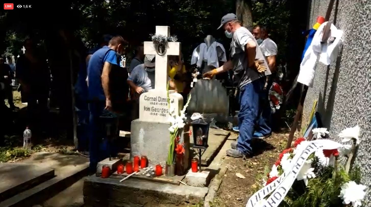 Costin Mărculescu a fost înmormântat în 13 iunie 2020