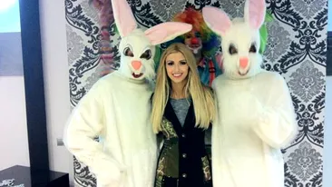 Iepurasul de Paste a venit mai devreme pentru Andreea Balan!
