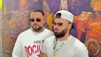 Meko, asaltat de fani la deschiderea noii sale shaormerii! Dorian Popa și Neveu l-au susținut: „Astăzi am făcut un pact”