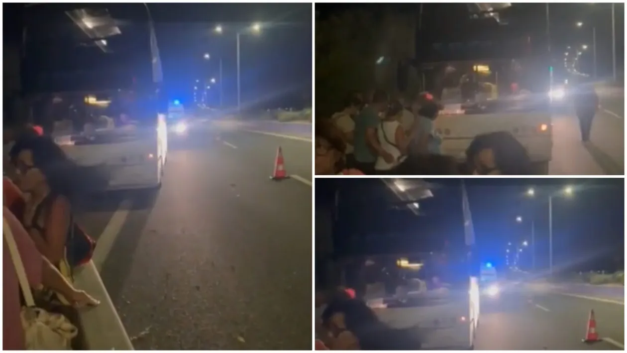 Situație halucinantă în Grecia! Turişti români, furioşi după ce şoferul autocarului a făcut infarct şi a murit