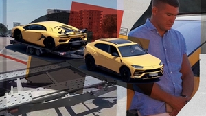 Călin Donca a oferit imaginea anului, la Mamaia! Doar pe litoral poți vedea un Lamborghini care tractează… alt Lamborghini!