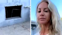 Femeia din imagine a găsit un bărbat locuind chiar sub casa ei. Cine era el, de fapt