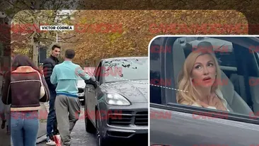 Andreea Bălan se uită la Victor Cornea ca la un zgârie-nori! Dragostea nu ține cont de centimetri