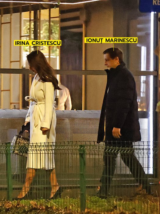 ”Droopy” merge în spatele Irinei Cristescu (Foto: CANCAN.RO)