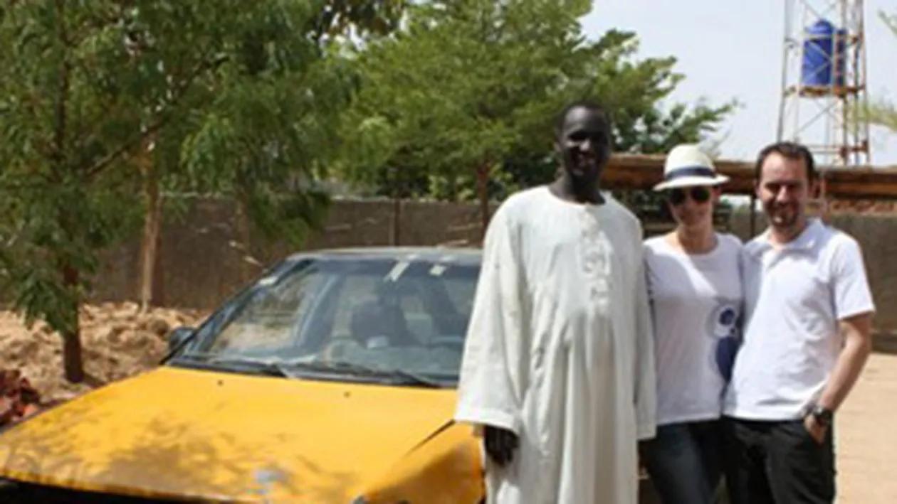 Andreea Marin, transportata cu o rabla prin Africa: Mergea la fel de bine ca o caruta