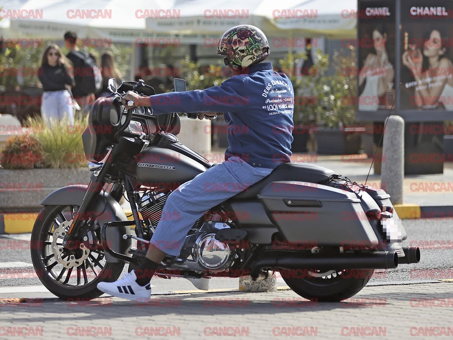 Cabral pe Harley Davidson