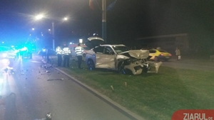 Nepotul lui Ilie Balaci, implicat într-un accident chiar în fața stadionului unde a fost depus fostul fotbalist