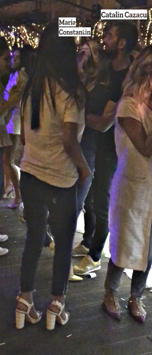 Maria și Cătălin s-au distrat în club