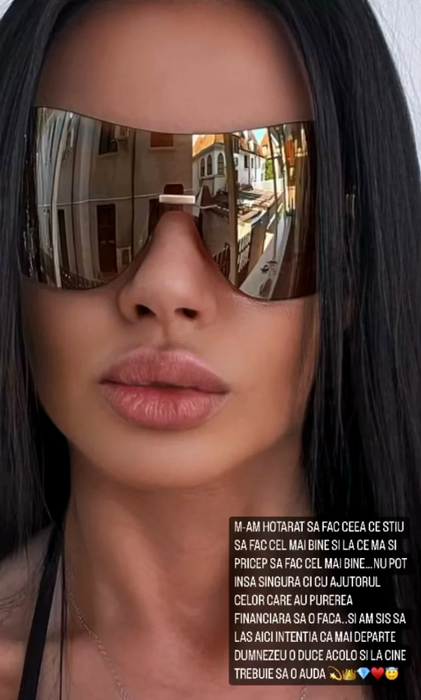 Oana Zăvoranu cere ajutor financiar/ Sursa foto: Instagram