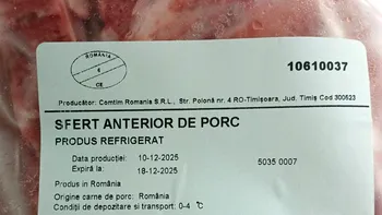 Cu cât a ajuns să se vândă un sfert de porc în Carrefour, cu o săptămână înainte de Crăciun. Lumea a crezut că este o eroare